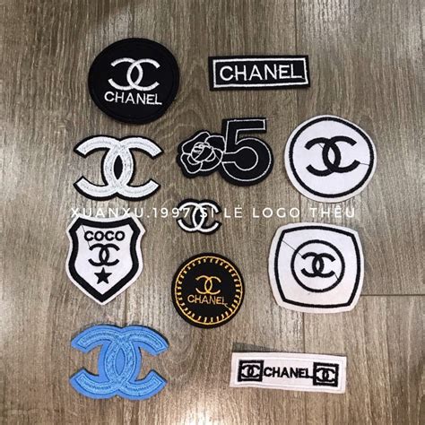 chanel embroidered patch